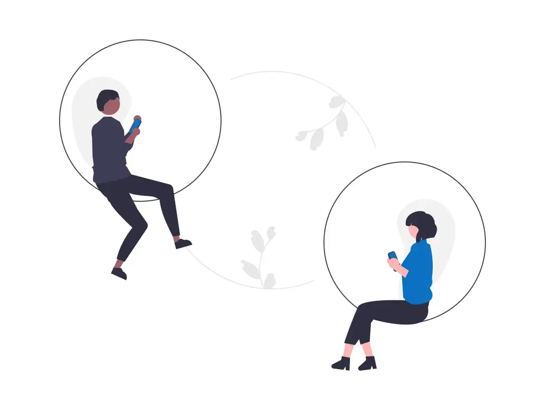 Illustration of workers moving between assignments