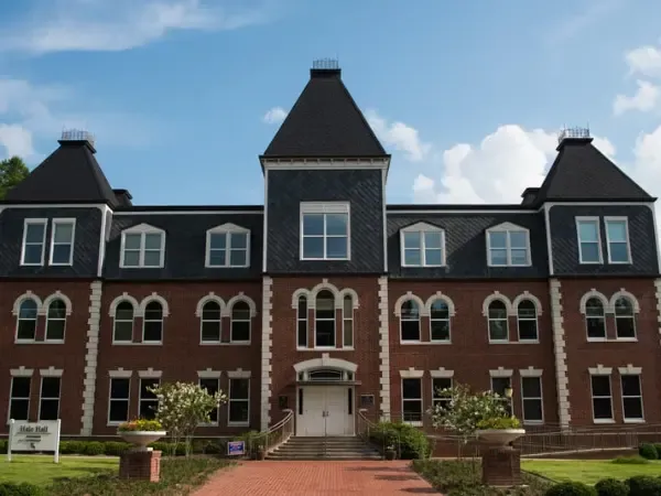 Historic brick school building
